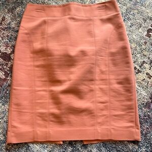Express Women's Coral Pencil Skirt